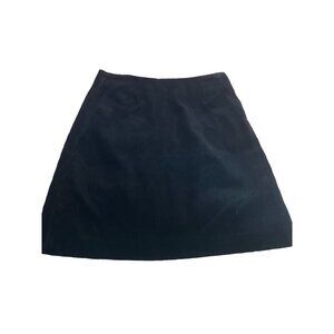 Joules Hannah Corduroy Black Skirt Womens size 2